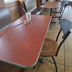 Jack in the Box - Tables are filthy