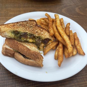 The Third Place Global Eatery - Steak chimichurri grilled cheese - Coffee & Tea Near Me - Clovis, California