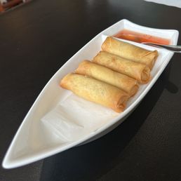 Complimentary egg rolls with check in. Complimentary egg rolls with check in.