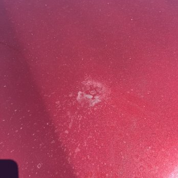 Midas - Stain from car sitting under who knows what. - Tires Near Me - Ft. Lauderdale, Florida