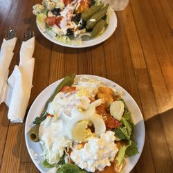 High Street Pizza - Salad from salad bar