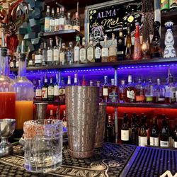 Mistura Restaurant - A colorful Sunday afternoon at the bar