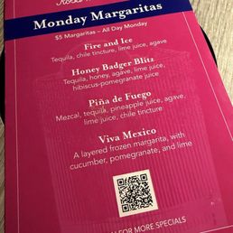 Monday $5 happy hour! Monday $5 happy hour!