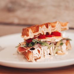 Waf-Waf - IP PAVLOVA - Salty breakfest waffles
