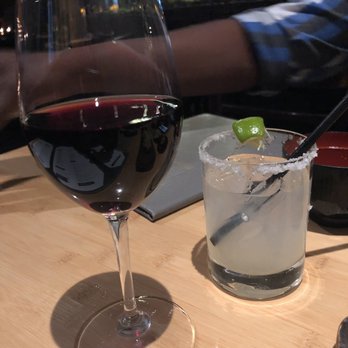 Sushi Roku - Pinot noir for me and margarita for him - Sushi Bars Near Me - Pasadena, California Sushi Roku - Pinot noir for me and margarita for him - Sushi Bars Near Me - Pasadena, California