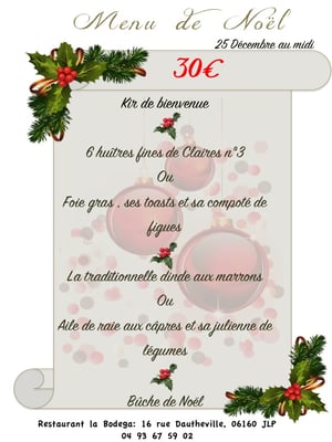 Menu photo 2 La Bodega Antibes Juan Les Pins, 06