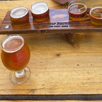 Knee Deep Brewing Company Tap Room - Flights on flights! - Breweries Near Me - Auburn, California