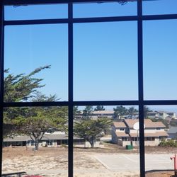 Time and Space Window Cleaning - Squeaky clean glass for keeping my eyes on the kiddos when they go out to play!