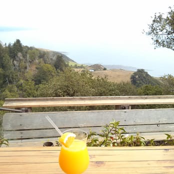 Nepenthe - 7/28/2013. Mimosa (~$9.50) in a wine glass as opposed to a champaign flute. Was better than I anticipated. - New American Near Me - Big Sur, California Nepenthe - 7/28/2013. Mimosa (~$9.50) in a wine glass as opposed to a champaign flute. Was better than I anticipated. - New American Near Me - Big Sur, California