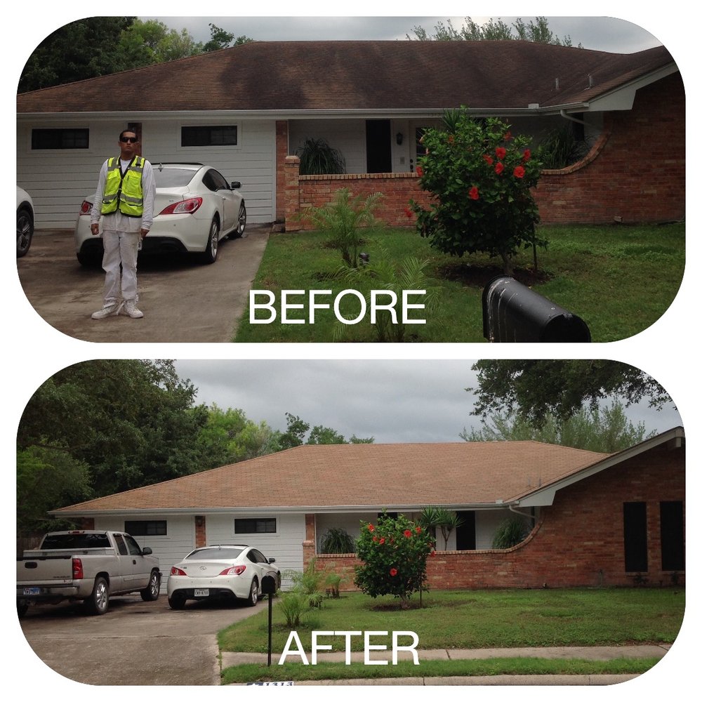 Slide of Hidalgo Roof and Exterior Softwash