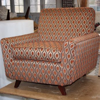 Heirloom Upholstery - I just love the fabric choice on this chair. - Furniture Reupholstery Near Me - Danbury, Connecticut Heirloom Upholstery - I just love the fabric choice on this chair. - Furniture Reupholstery Near Me - Danbury, Connecticut