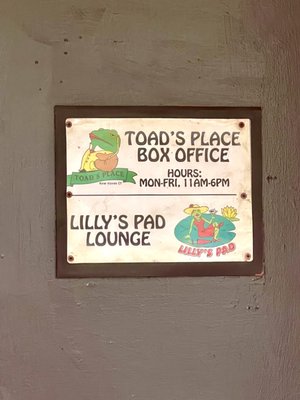 Toad's Place by null