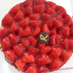 La Romainville - Tarte à la fraise très bonne tarte