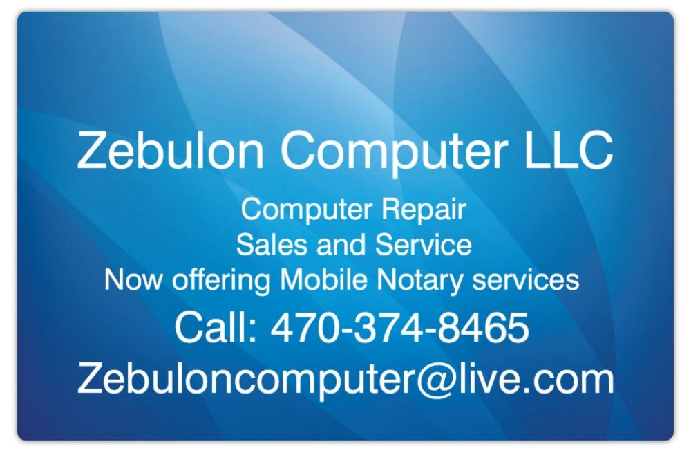 ZEBULON COMPUTER Bethlehem, IT Services & Computer Repair