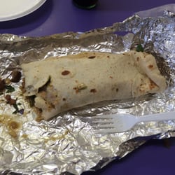 Gianna's Little Diner - Carnitas Burrito w/ Queso and Cilantro
