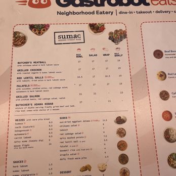 GastrobotEats - Menu - Salad Near Me - Los Angeles, California