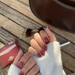 Valerie’s Nail Bar - Polka dot nails