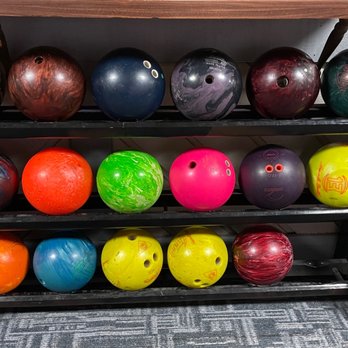Bowl-O-Drome - ows a rack of bowling balls - Nightlife Near Me - Port Huron, Michigan Bowl-O-Drome - ows a rack of bowling balls - Nightlife Near Me - Port Huron, Michigan