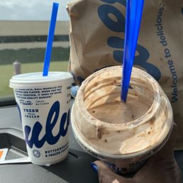 Checking in at Culver's for some of those amazing cheese curds and I stumbled upon this shake (oh so good)!