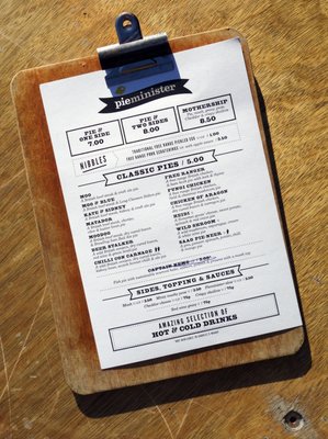 Menu photo 2 Pieminister London, XGL Menu photo 2 Pieminister London, XGL