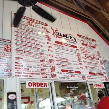 Kill Devil's Frozen Custard & Beach Fries - I can't wait to come back to NC for this! - Ice Cream & Frozen Yogurt Near Me - Kill Devil Hills, North Carolina Kill Devil's Frozen Custard & Beach Fries - I can't wait to come back to NC for this! - Ice Cream & Frozen Yogurt Near Me - Kill Devil Hills, North Carolina