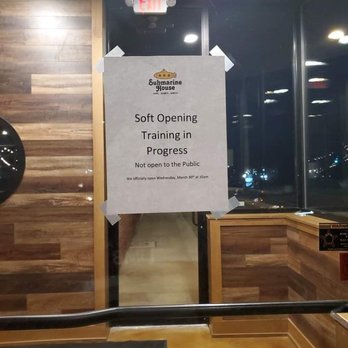 Submarine House - Soft training notice - Sports Bars Near Me - Kettering, Ohio