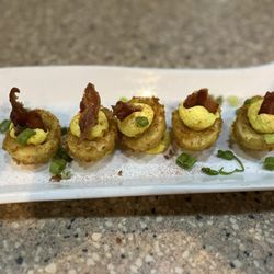 Marzoni's Brick Oven & Brewery - Crispy deviled eggs