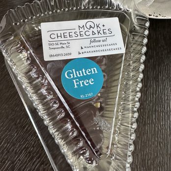 Mak & Cheesecakes - Chocolate cheesecake - Desserts Near Me - Simpsonville, South Carolina