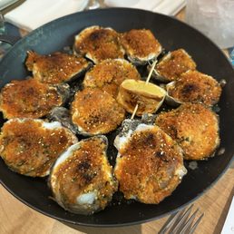 Roasted oysters Roasted oysters