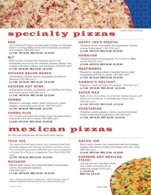 Menu photo 7 Happy Joe's Muscatine, IA