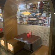 Photo of Mom's Spaghetti - Detroit, MI, United States. Seating area