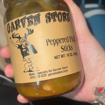 Garven Store - Peppered pickle sticks - Gas Stations Near Me - Mountain Home, Texas