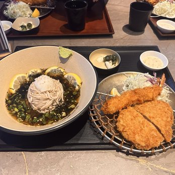 Tonkatsu Kuro - Lemon Soba & Half Katsu Set - Japanese Near Me - Honolulu, Hawaii