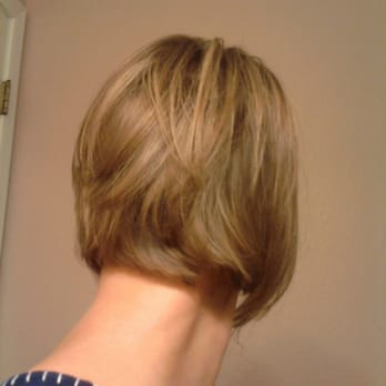 Ish Salon and Spa - back view of graduated bob. - Hair Salons Near Me - Phoenix, Arizona