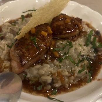 Rang’s Cocina Moderne - Foie gras with truffled mushroom risotto - Spanish Near Me - Las Vegas, Nevada