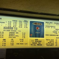 Butch's Drive-In - Menu