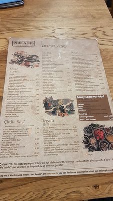 Menu photo 1 bona'me Hamburg, HH