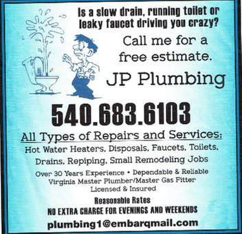 Slide of JP Plumbing