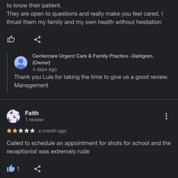 Centercare Urgent Care - Real reviews