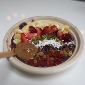 InnerCHI Lounge - a bowl of fruit and nuts - Juice Bars & Smoothies Near Me - Garland, Texas