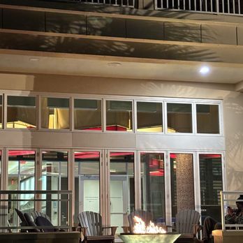Oceanaire Resort - Poolside firepit - Hotels Near Me - Virginia Beach, Virginia