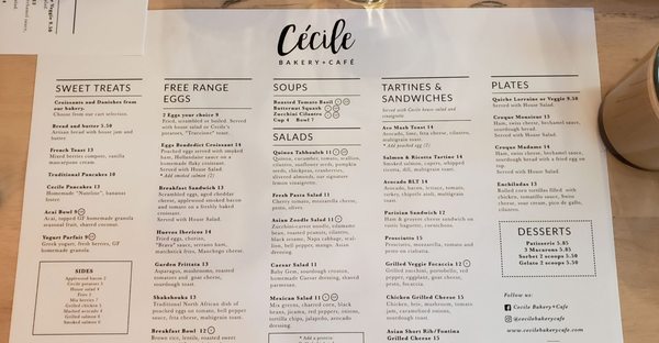 Menu photo 8 Cecile Bakery + Cafe Miami, FL