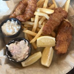 Fish and chips Fish and chips