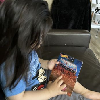Cards & Comics Central - He was happy to get his hotwheels. - Toy Stores Near Me - San Francisco, California