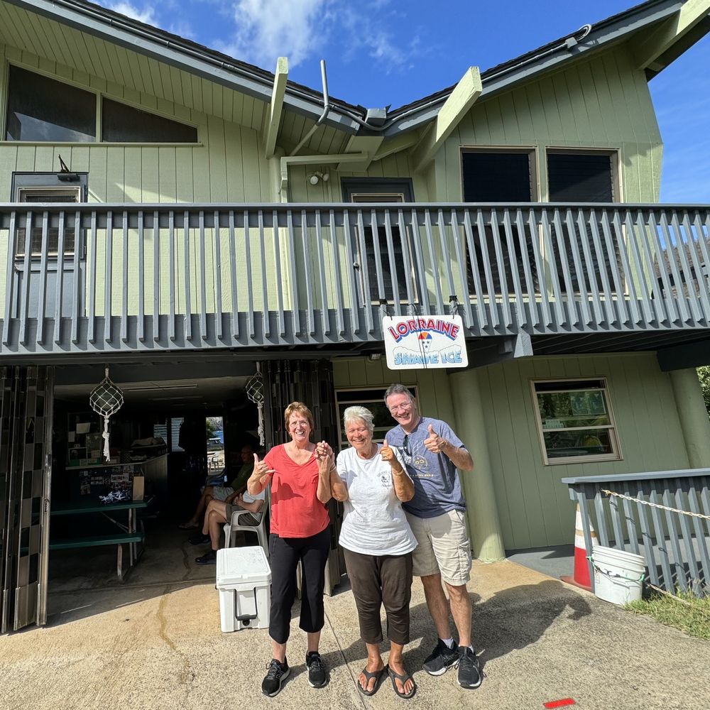 November 2023 visit at Lorraine Shave Ice Maui!