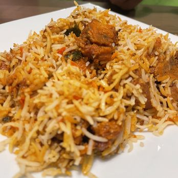 Hyderabad House - Vijayawada Boneless Chicken Biryani - Indian Near Me - Indianapolis, Indiana