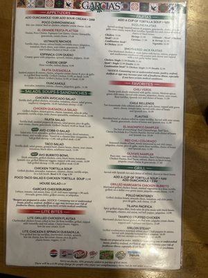 Menu photo 1 Garcia's Idaho Falls, ID Menu photo 1 Garcia's Idaho Falls, ID