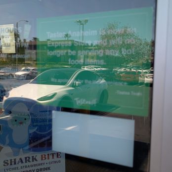 Elite Experience: Tastea, Anaheim - Sign on the front door - Yelp Events Near Me - Anaheim, California