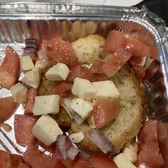 Giovanni's Brooklyn Eats - This is what they call the Caprese Bruschetta - Italian Near Me - Brooklyn, New York Giovanni's Brooklyn Eats - This is what they call the Caprese Bruschetta - Italian Near Me - Brooklyn, New York