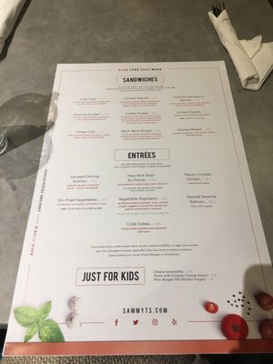 Menu photo 7 Sammy T's Fredericksburg, VA